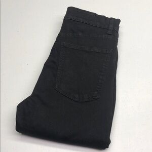 NWT ZARA BLACK HIGH-RISE ANKLE SKINNY JEANS 4/27x28 ⭐️